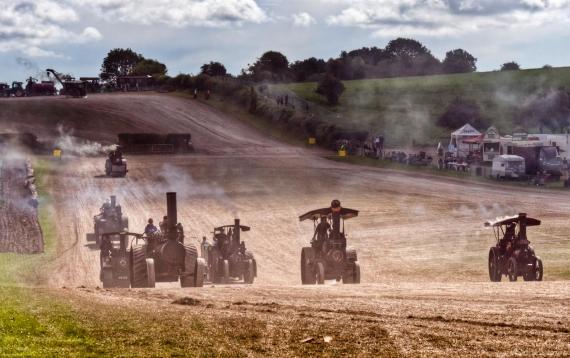 Great Dorset Steam Fair - Tractor Racing