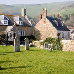 Abbotsbury - View from the Churchyard