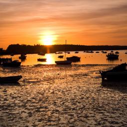 Sunset over Poole Harbour