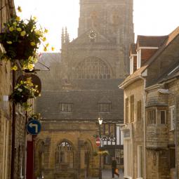 Sherborne Abbey and the Conduit
