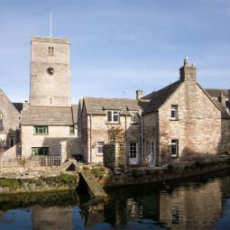 Swanage Mill Pond and Church