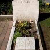 Grave of T.E. Lawrence (Lawrence of Arabia)