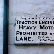 No Traction Engines!