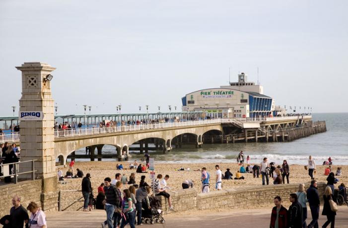 Bournemouth Pier and Beach