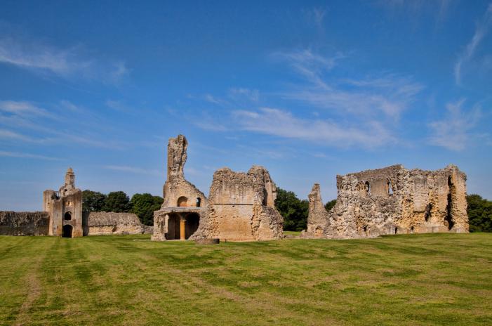 Sherborne Old Castle ruins